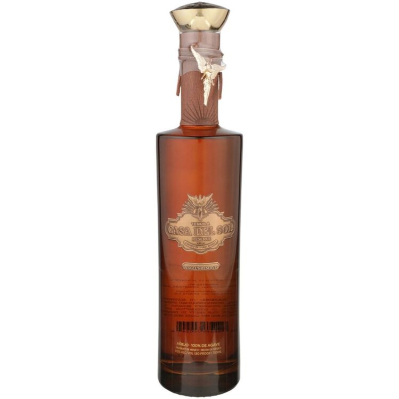 Casa Del Sol Tequila Anejo Angels Reserve 11:11 Finished In Cognac Barrels 80 750ML