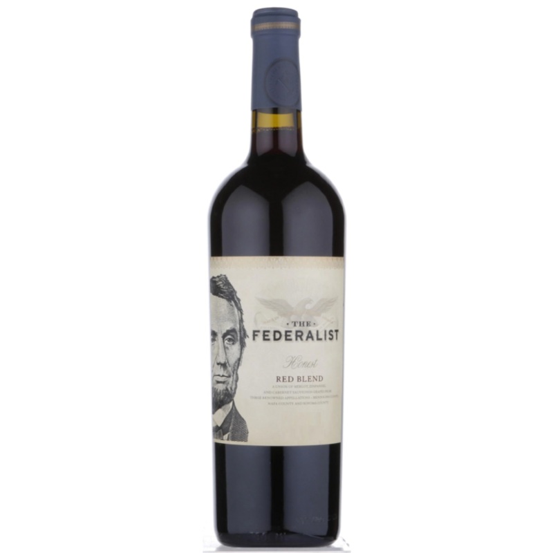 THE FEDERALIST RED BLEND HONEST AMERICAN 750ML