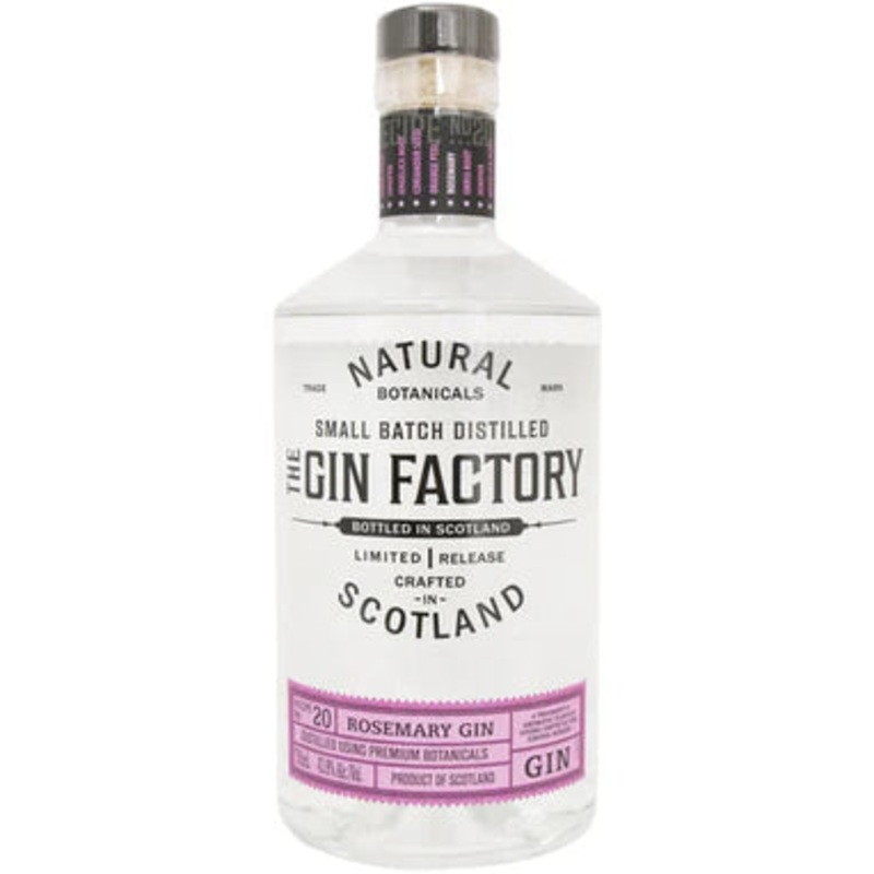 The Gin Factory Limited Release Small Batch Rosemary Gin