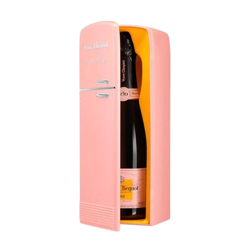 Veuve Clicquot Rose SMEG Fridge Gift Box 750mL