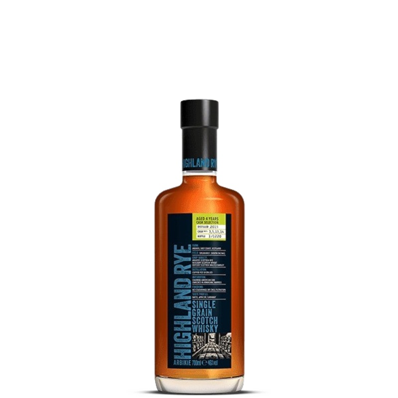 Arbikie Release 2 Highland Rye Single Grain Scotch Whisky