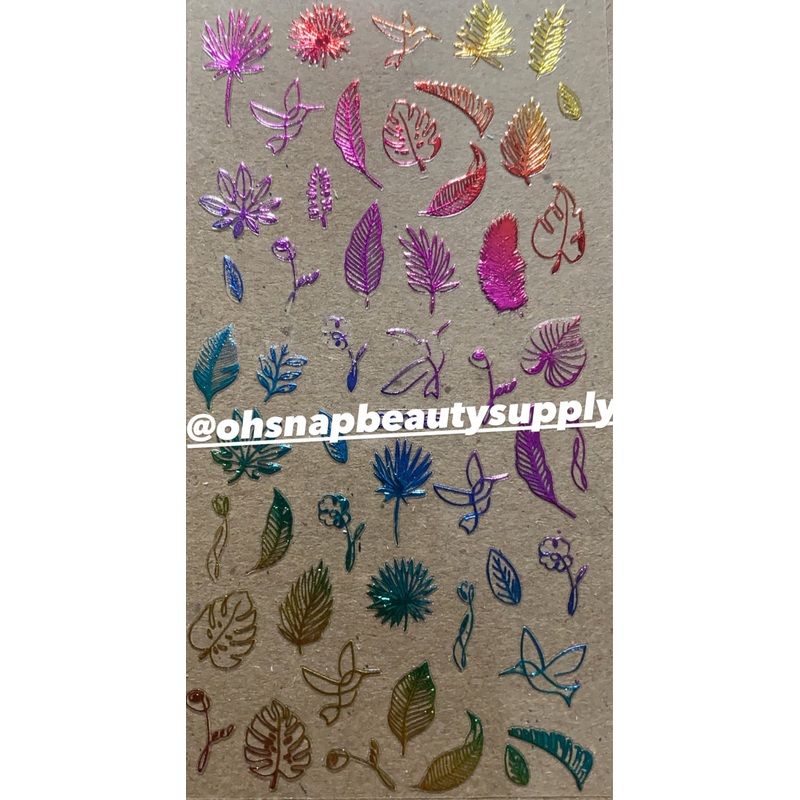 ***Color Feather 2095 Sticker