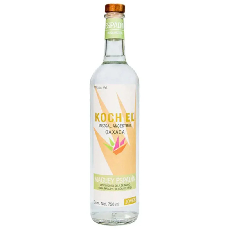 Koch El Joven Maguey Espadin De Sola De Vega Ancestral Mezcal
