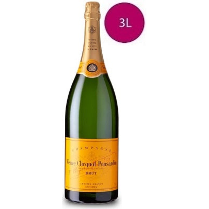 Veuve Clicquot Ponsardin Brut Yellow Label 3L Jeroboam  – Champagne P07