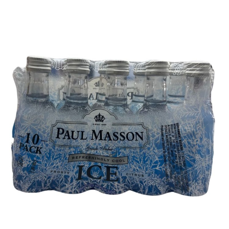 Paul Masson Ice Brandy – 50ml x Mini Shot x 10