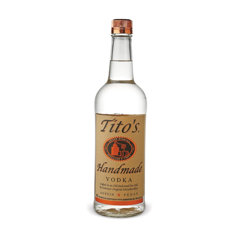 TITOS HANDMADE VODKA 750 ML