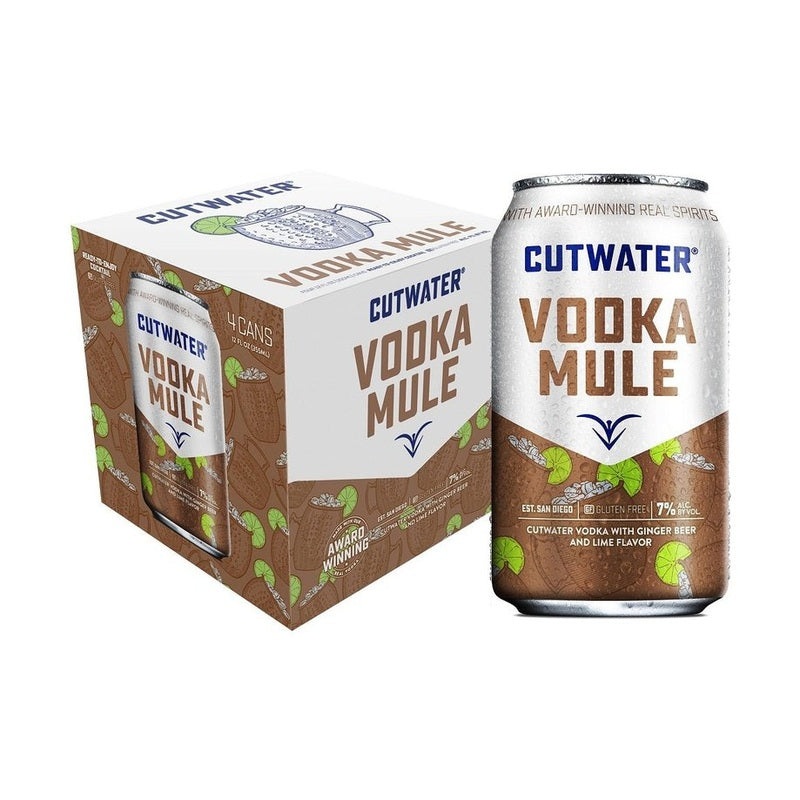 Cutwater Vodka Mule 4-Pack Cocktail