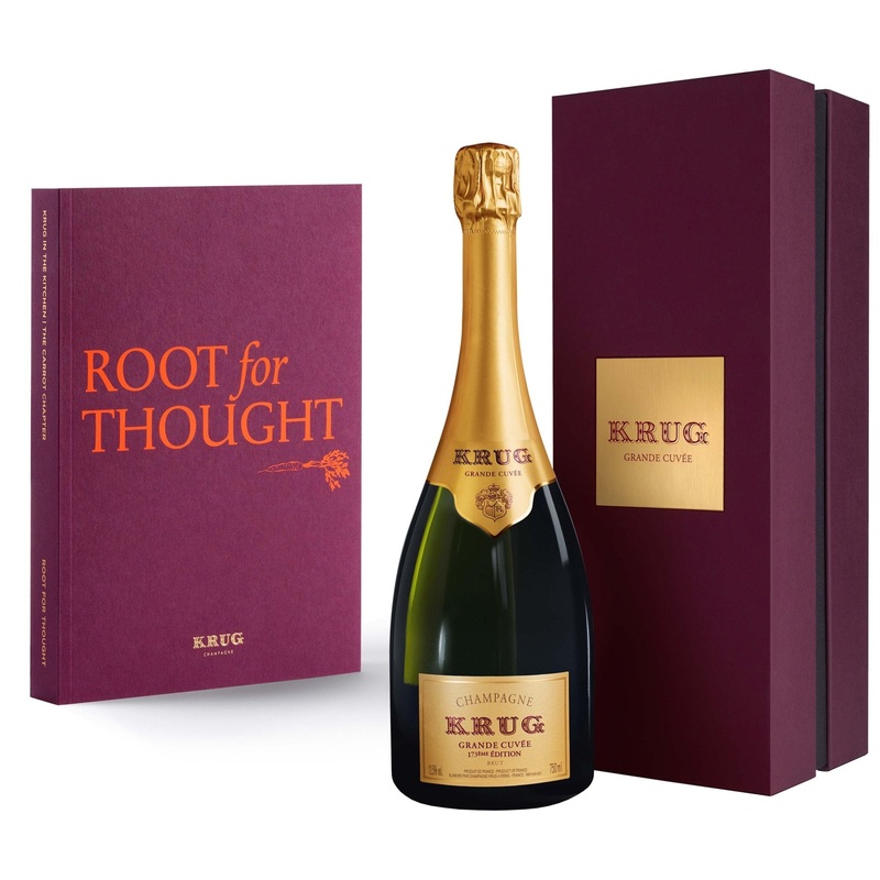 KRUG Grande Cuve 173medition 75 cl. med gaveske inkl. lancerings gave (kogebog)
