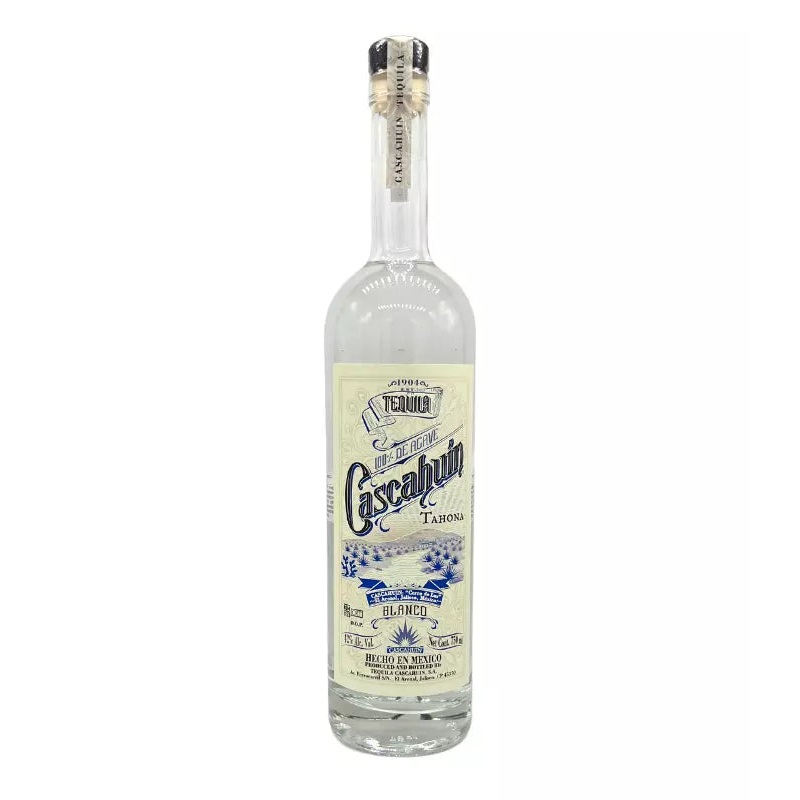 Cascahuin Tequila Blanco Tahona 750mL