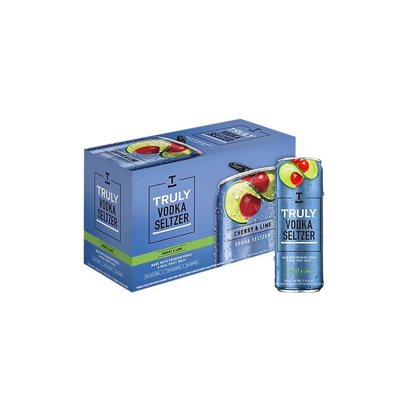Truly Vodka Seltzer Cherry & Lime 8PK