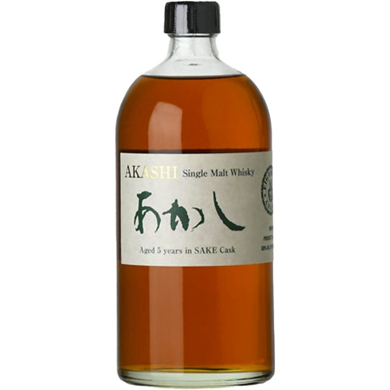 Eigashima Shuzo Akashi 5 Year Old Sake Cask Finish Japanese Whisky