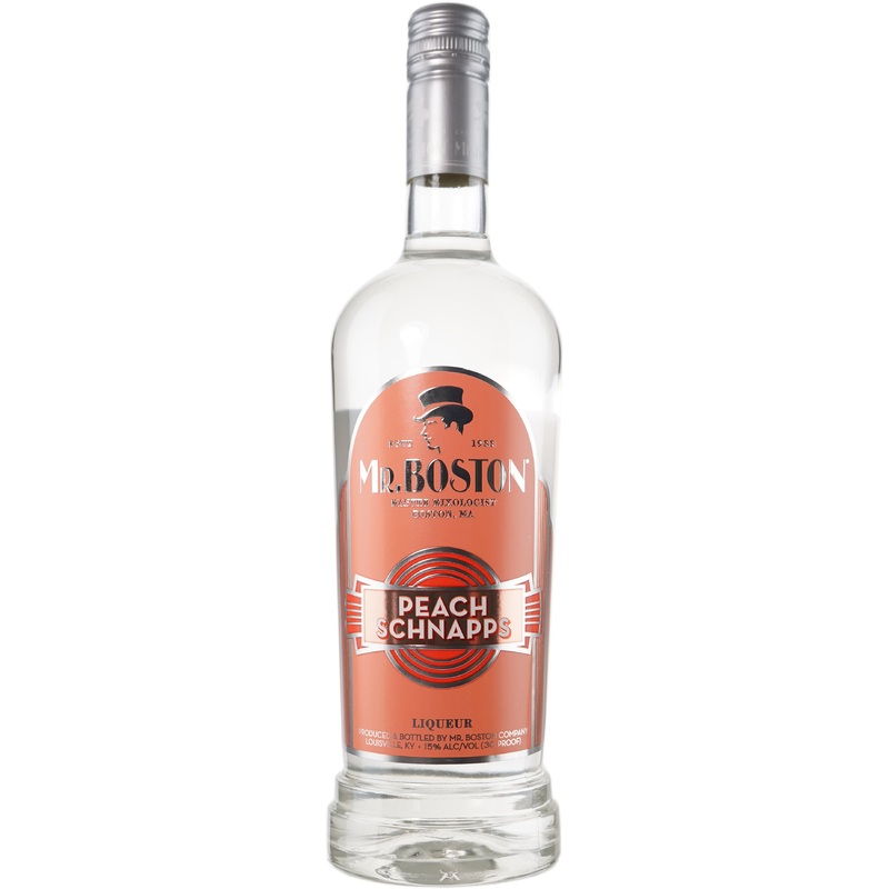 Mr Boston Peach Schnaaps Liqueur