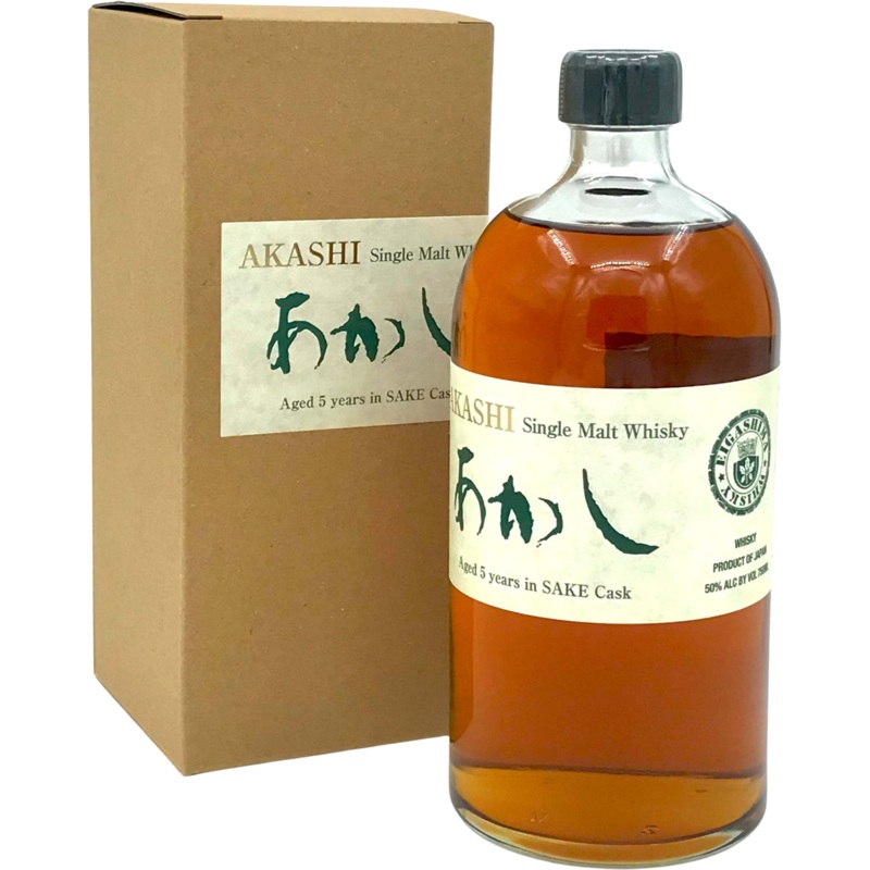 Akashi 5 Year Old Single Malt Sake Cask Whisky