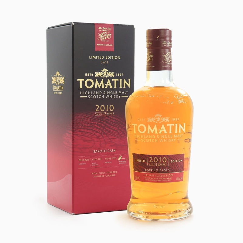 Tomatin – 12 Year Old (2010) Italian Collection (Barolo Cask)