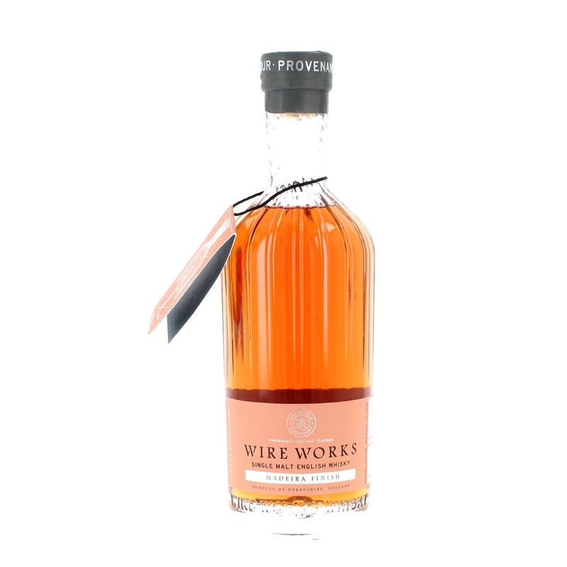 Wire Works Madeira Finish English Single Malt – 70cl 53.6%