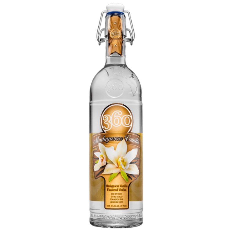 360 Madagascar Vanilla Vodka, 750mL