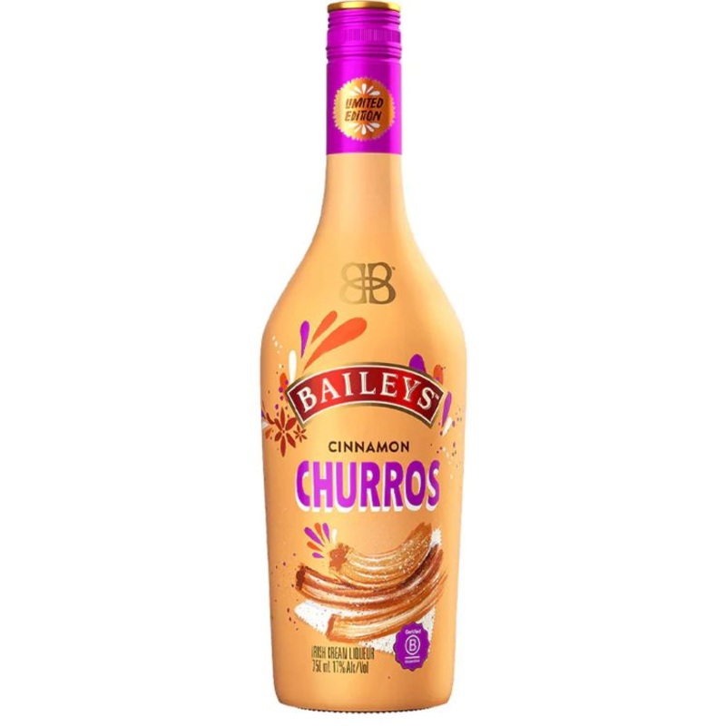 Bailey’s Cinnamon Churros Cream Liqueur – 50ml Mini Shot