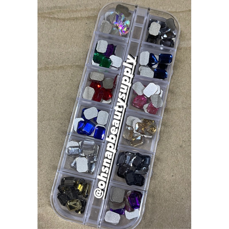 Color Emerald  MIX ( OhSnap! )- set of 12