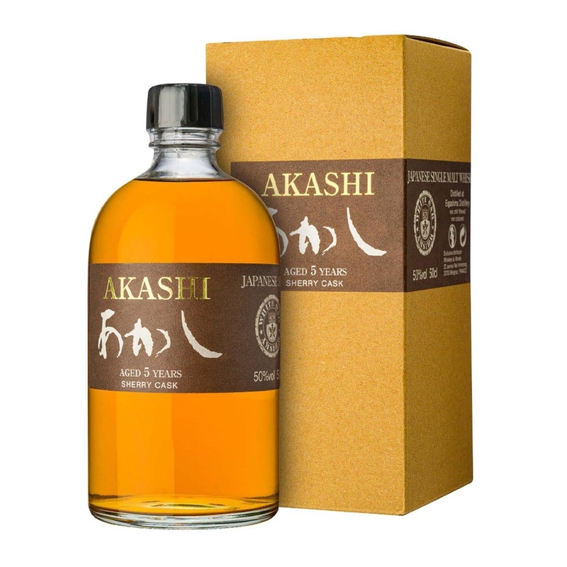 Akashi Japanese Single Malt 5 Year Old Sherry Cask 50cl