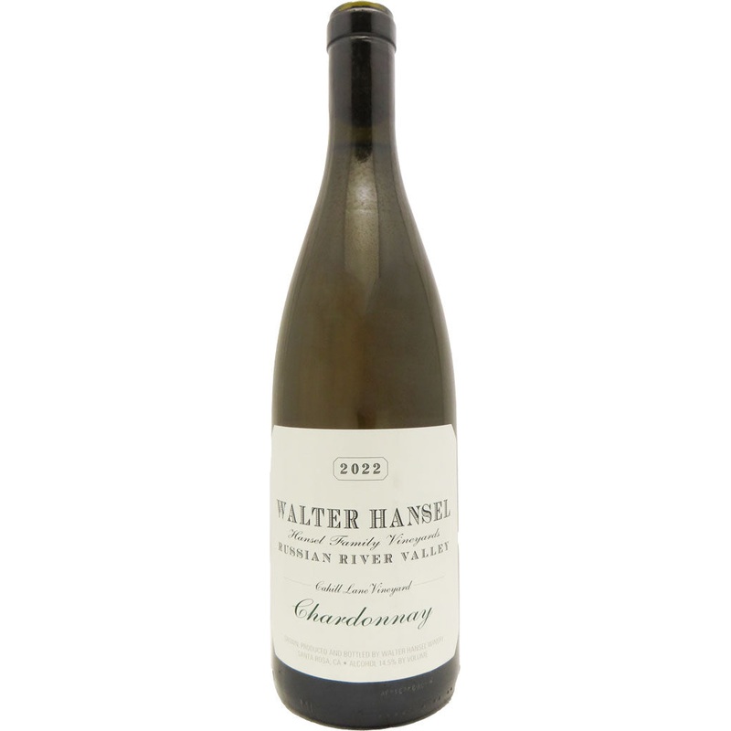 Walter Hansel Chardonnay Cahill 2022 750ml