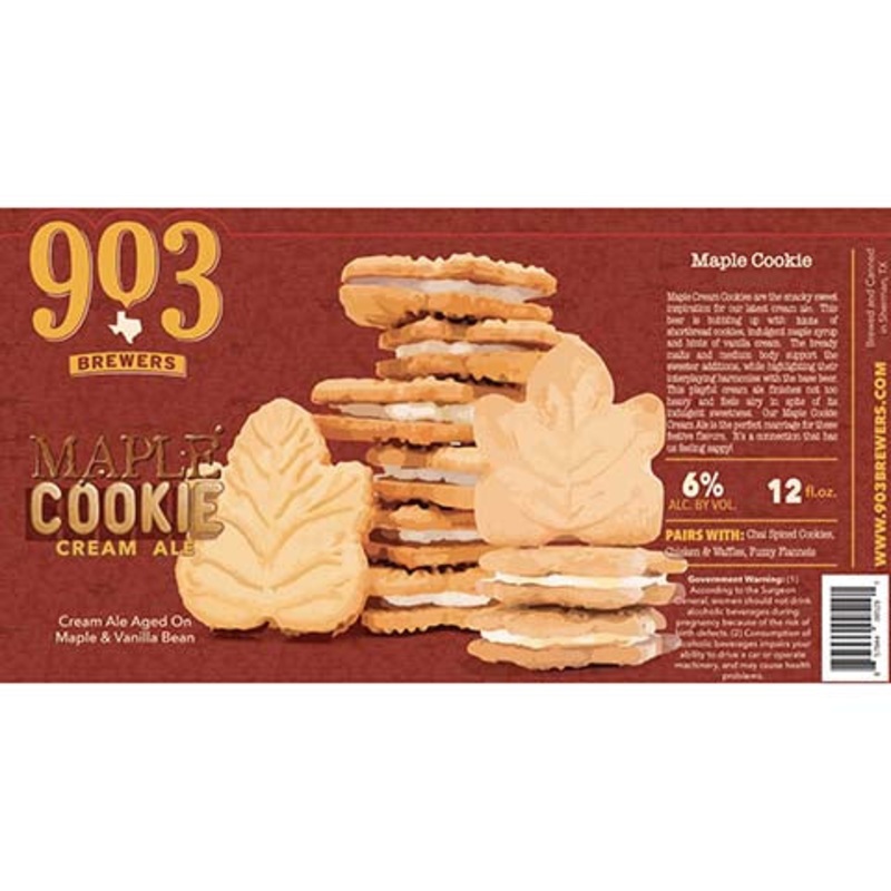 903 Brewers Maple Cookie Cream Ale