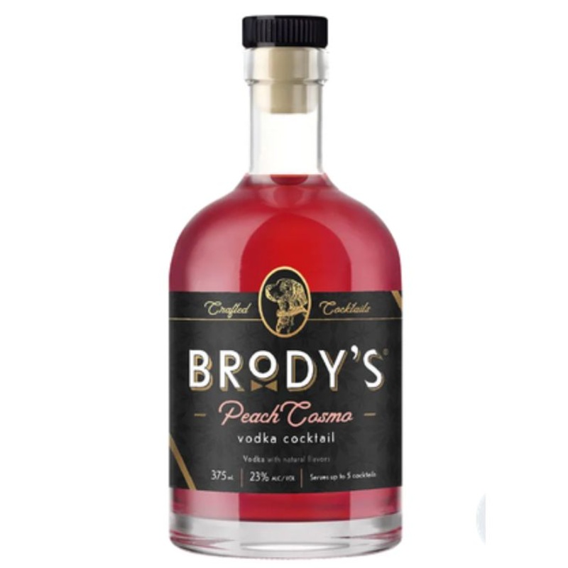 Brody’s Peach Cosmo – 375ml x 6