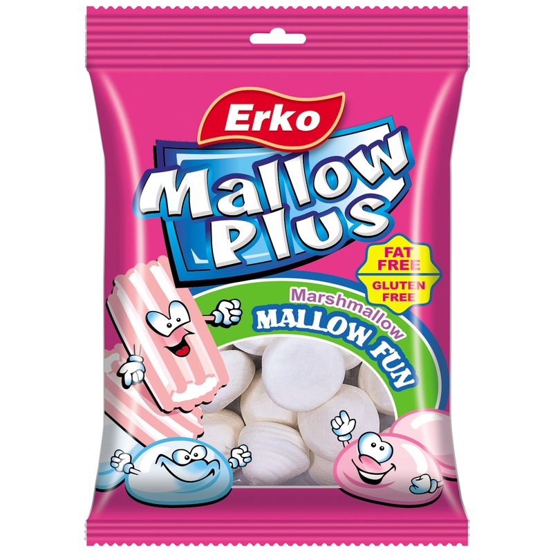 Erko Pink & White Round 70g