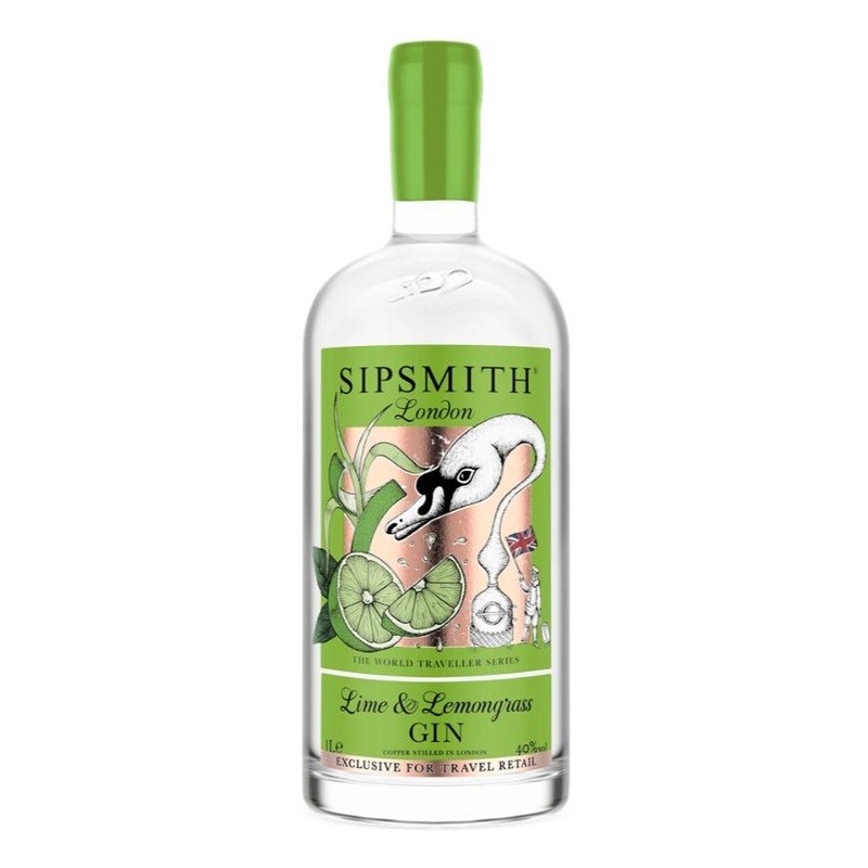 Sipsmith Lime & Lemongrass Gin 1Ltr