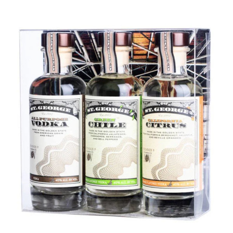 St. George Gift Set 3 Vodka Pack