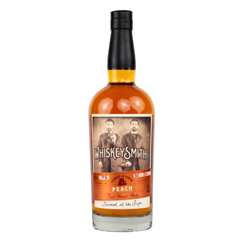 Whiskeysmith Peach Flavored Whiskey 60 750Ml