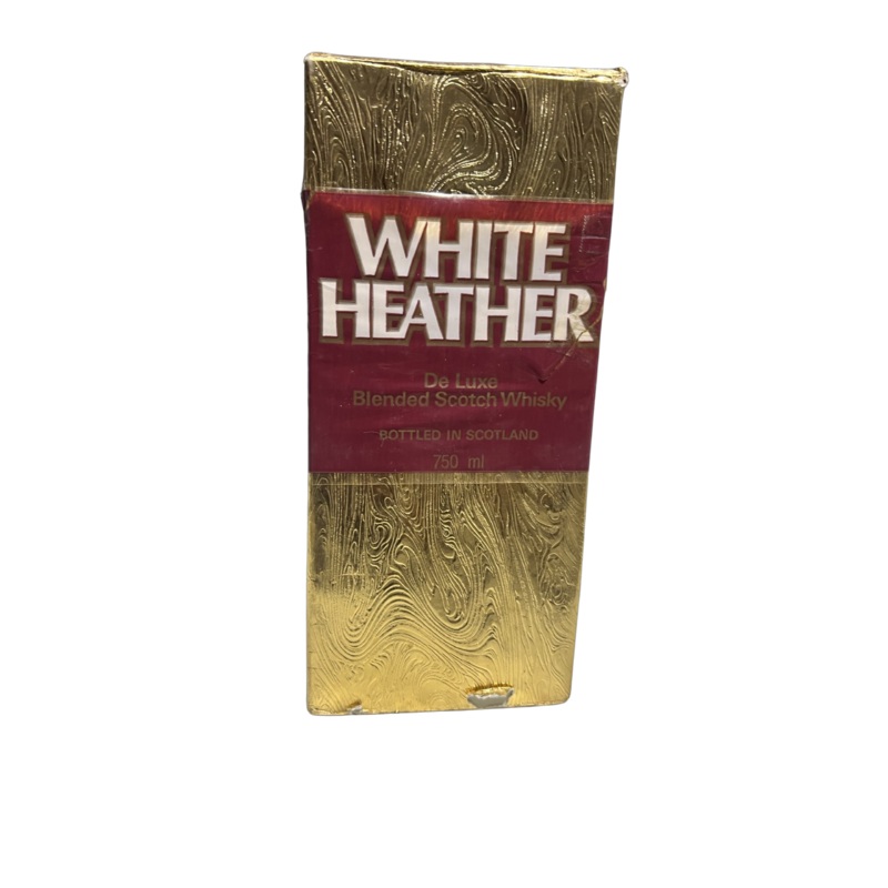 White Heather De Luxe Belnded Scotch Whisky 750ml (Vintage)