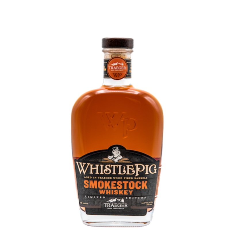 WhistlePig Farm Traeger Wood Fired SmokeStock Rye Whiskey 750ml