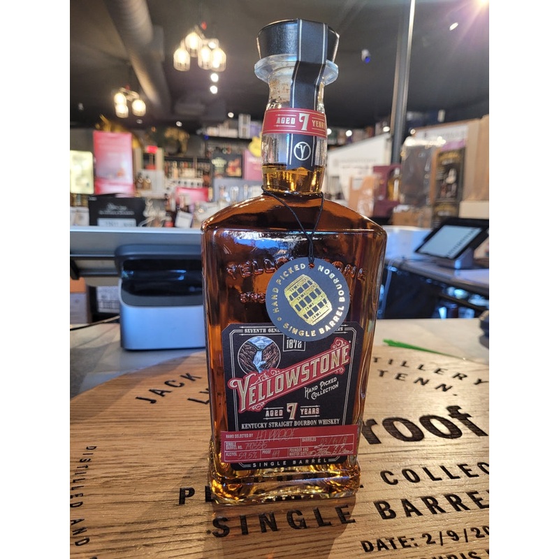 YellowStone Aged 7 Years Hi Proof Store Pick Straight Bourbon 119 Proof 750mL