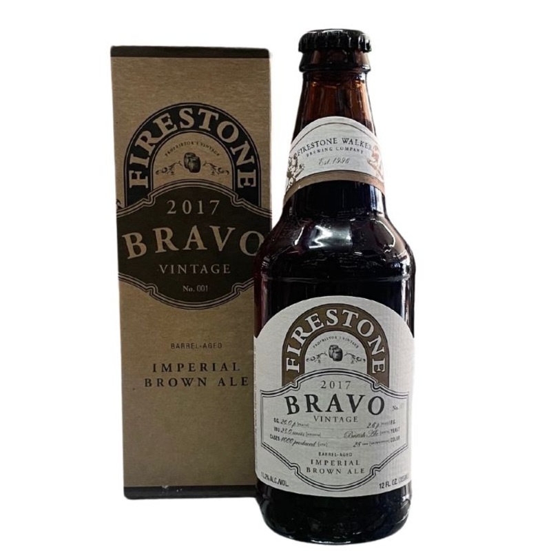 2017 Firestone Walker “Bravo” Imperial Brown Ale – 12oz