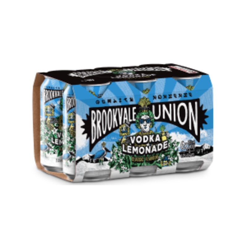 Brookvale Vodka Lemonade 6 pack