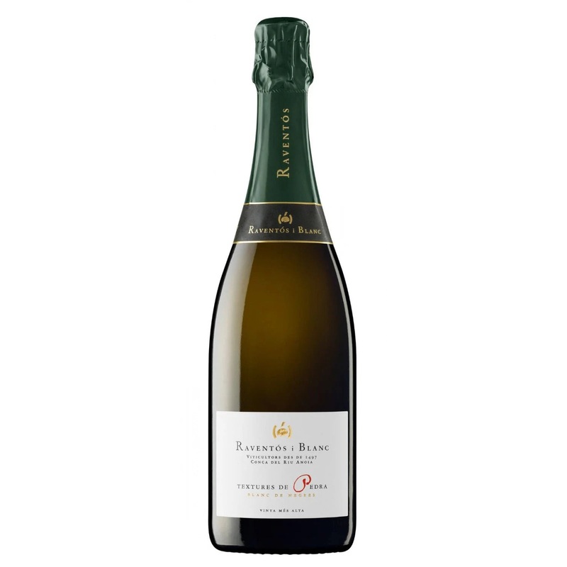 2019 Raventos I Blanc Textures de Pedra Blanc de Noirs Espumoso Conca del Riu de Arnoia, Catalonia, Spain (750ml)