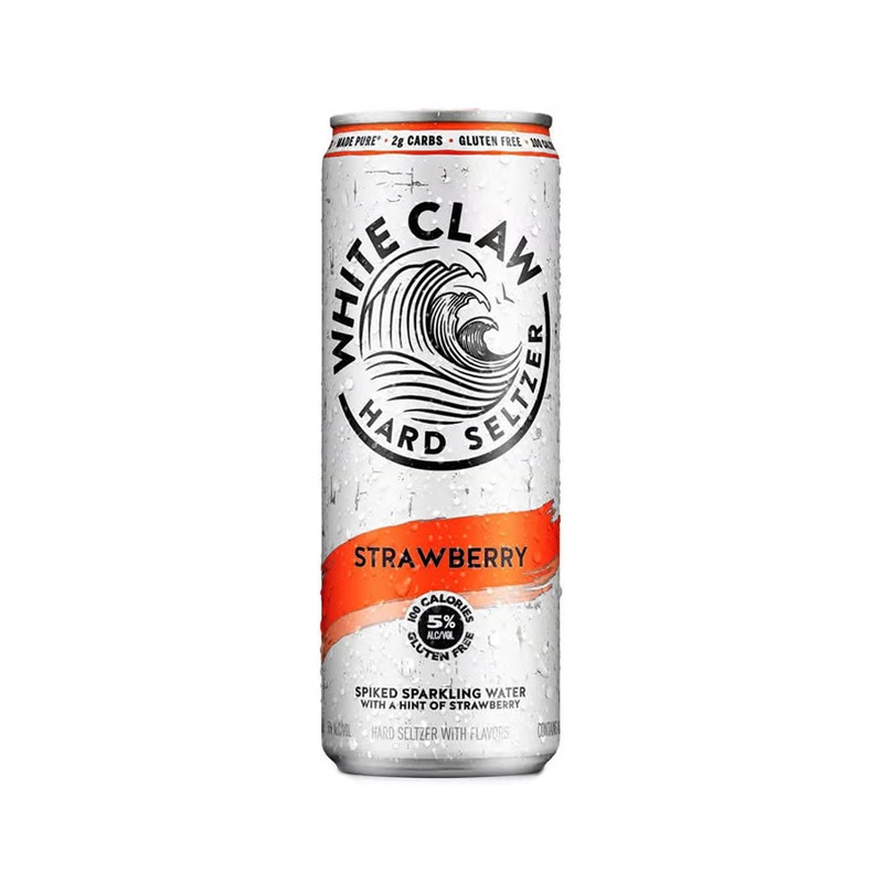 White Claw Hard Seltzer Strawberry 19.2OZ