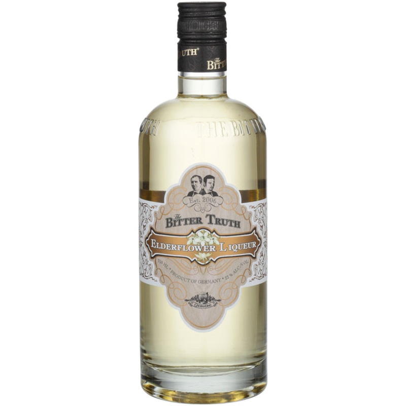 THE BITTER TRUTH ELDERFLOWER LIQUEUR 44 750ML