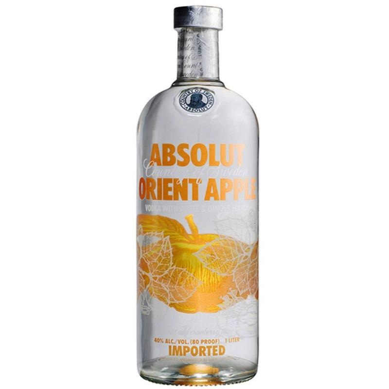 Absolut Orient Apple Vodka 750mL