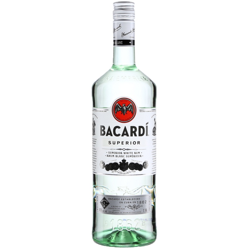 BACARDI WHITE RUM 1.14 L