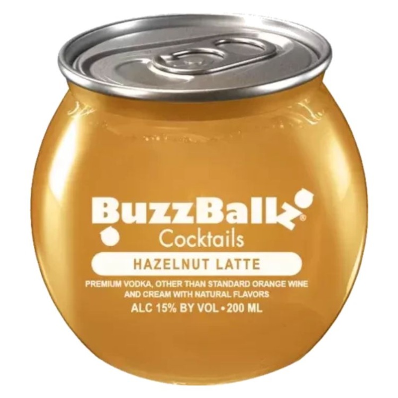 Buzzballz Hazelnut Latte –  200ml