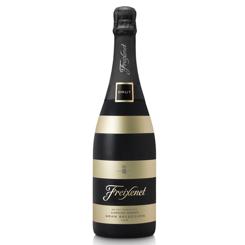 Freixenet Negro Gran Seleccion Striped Label Brut Cava – 750ml