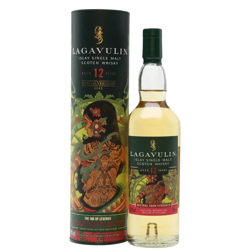 2023 Lagavulin Natural Cask Strength 12 Year Old Single Malt Scotch Whisky 700ml