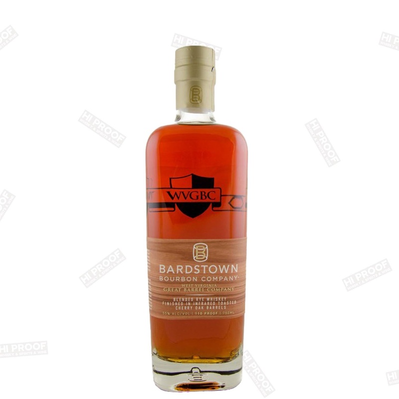 Bardstown Collaborative Series West Virginia Great Barrel Company Blended Rye Whiskey