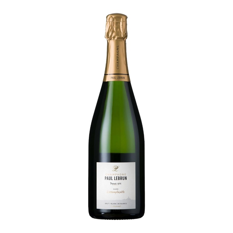 Paul Lebrun Cuvee L’Irremplacable Blanc de Blancs Brut Champagne 75cl