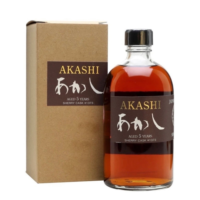Akashi  Sherry Cask 5 Year Old Single Malt Whisky 750ml