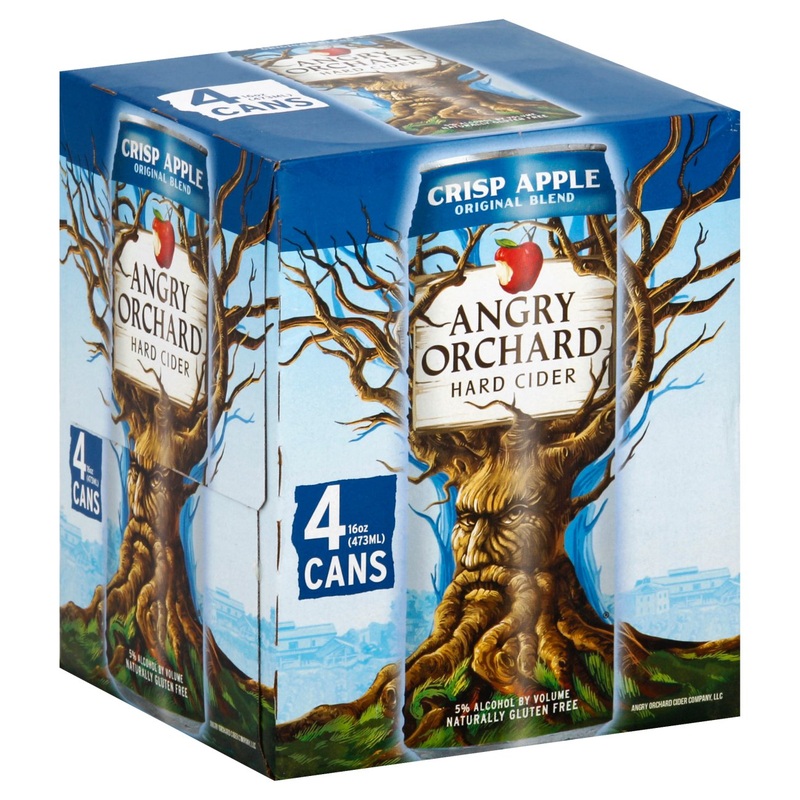 ANGRY ORCHARD CRISP APPLE 4PK