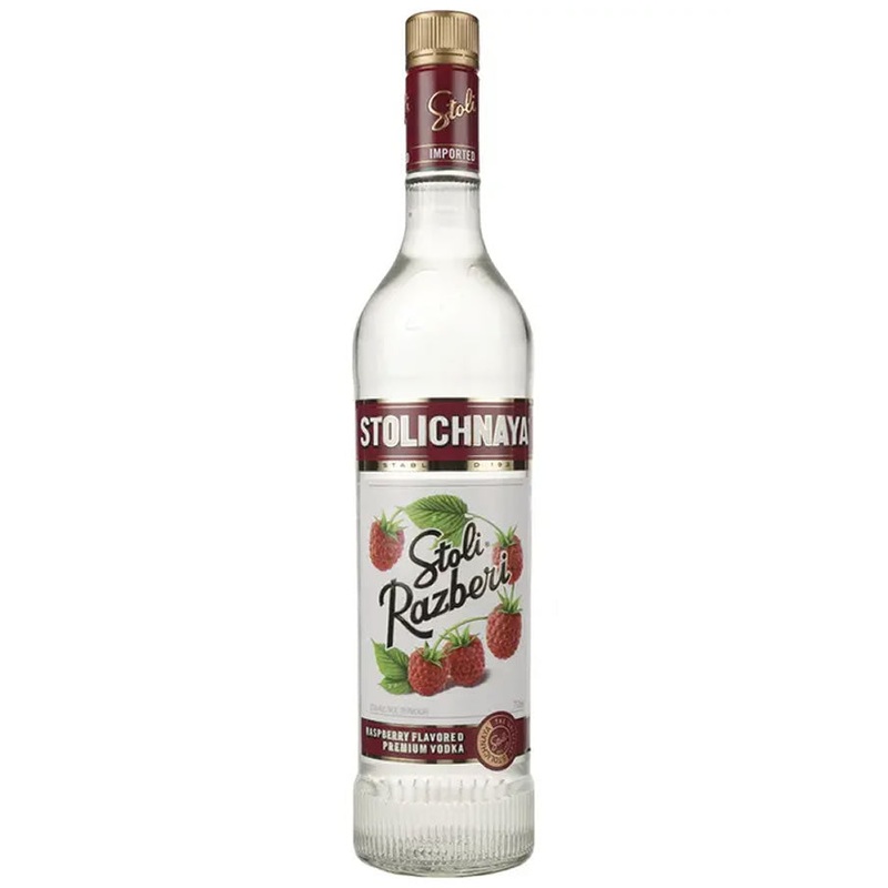 Stoli Raspberry Vodka 750ML