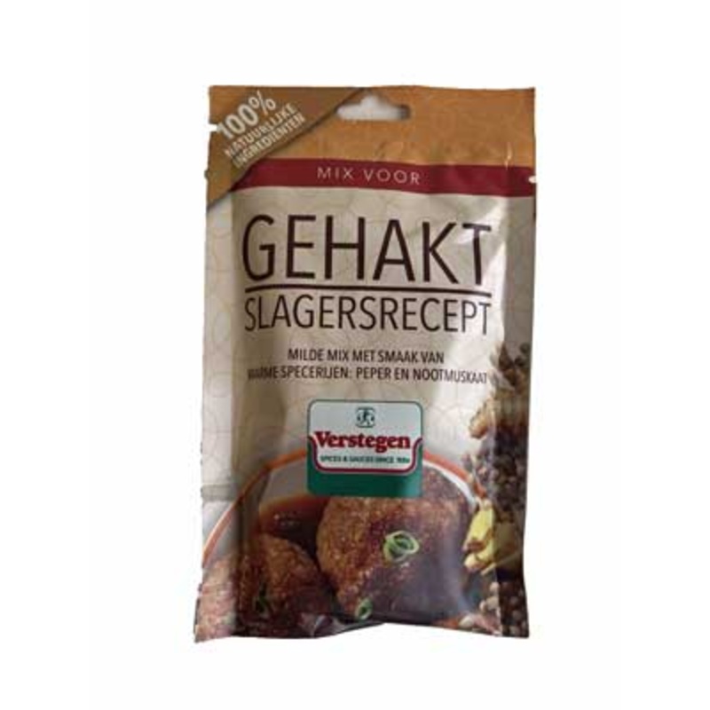 Verstegen Ground Beef Spice w/Bread Crumbs 40g