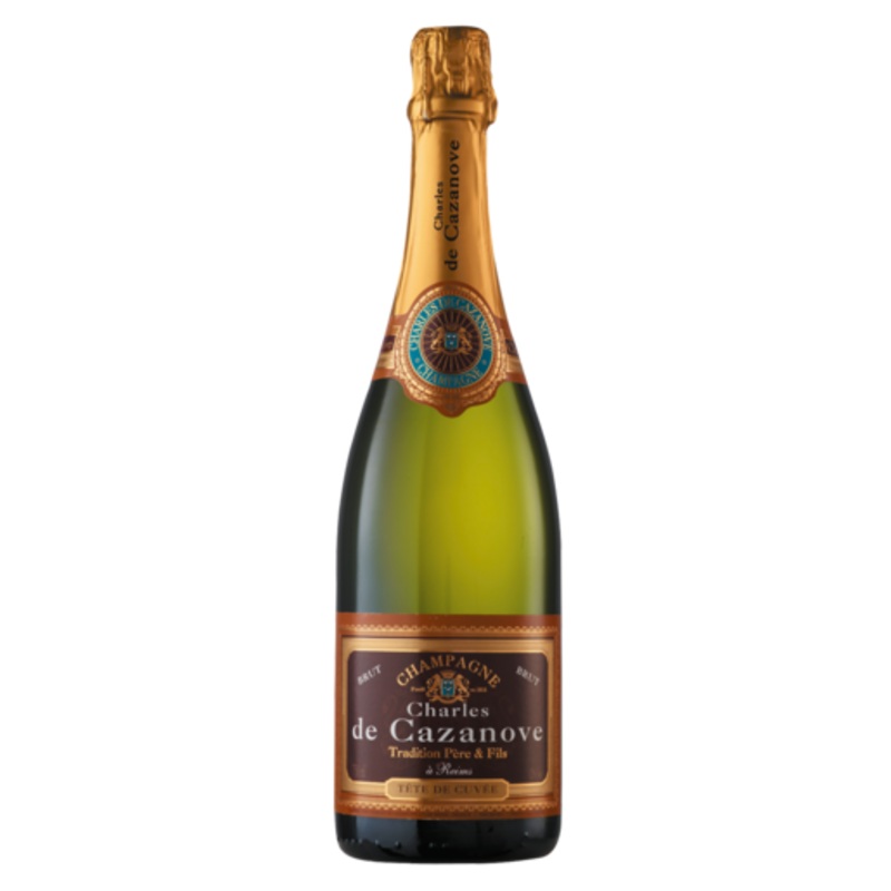 NV Charles de Cazanove Tradition Tete de Cuvee Brut (750ml)